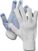 DEXX с ПВХ покрытием (точка), 10 пар, х/б 7 класс, перчатки рабочие (11400-H10)11400-H10_z01