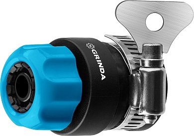 GRINDA TCC-34, диаметр 3/4″, с металлическим хомутом, для шланга, быстросъёмный соединитель PROLine (8-426335)8-426335_z02