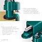 KRAFTOOL PRECISION 75 мм, Шарнирно-поворотные тиски (32711-75)