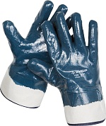 ЗУБР HARD р.XL(10), с нитриловым покрытием, масло-бензостойкие, износостойкие, прочные перчатки, Профессионал (11270-XL)11270-XL
