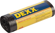 DEXX 30 л, 30 шт, чёрные, мусорные мешки (39150-30)39150-30