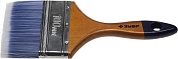 ЗУБР Аква 100 мм, 4'' светлая искусственная щетина, деревянная ручка, Плоская кисть, МАСТЕР (4-01007-100)4-01007-100