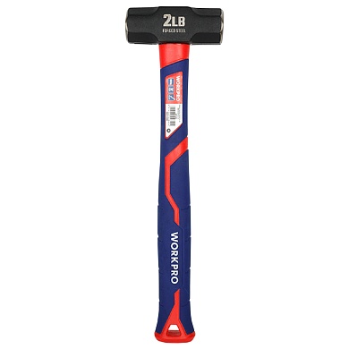 Кувалда с фиберглассовой рукояткой 1000гр WP241031 WORKPROWP241031