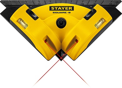 STAYER 8 м, Лазерный угольник для кафеля (34928)34928