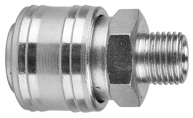 KRAFTOOL 1/4″M - рапид муфта, Переходник (06594)06594