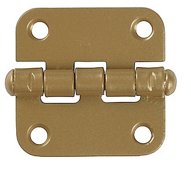 ПН-40 40x40х1.5 мм, цвет золотой металлик, карточная петля (37623-40)37623-40
