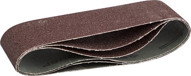 ЗУБР 75х457 мм, P60, лента шлифовальная МАСТЕР, для ЛШМ, 3 шт.35541-060