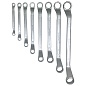 Ключи накидные двусторонние набор 8шт (6-22мм) WP202509 WORKPRO