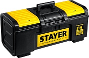 STAYER TOOLBOX-24, 590 х 270 х 255, Пластиковый ящик для инструментов, Professional (38167-24)38167-24