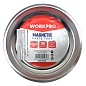 Тарелка магнитная круглая WP314001 WORKPRO