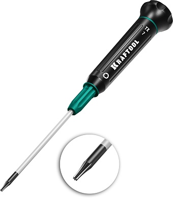 KRAFTOOL Precision TX7, Отвертка для точных работ (25684-07)25684-07