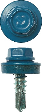 ЗУБР СКМ 5009 19 х 5.5 мм, неб.-голуб., кровельный саморез, 500 шт (4-300315-55-019-5009)4-300315-55-019-5009 ЗУБР СКМ 5009 19 х 5.5 мм, неб.-голуб., кровельный саморез, 500 шт (4-300315-55-019-5009)4-300315-55-019-5009