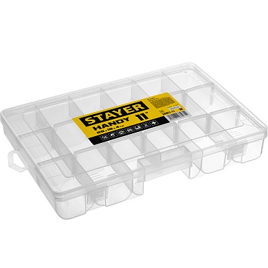 STAYER HANDY-11, 292 x 186 x 42 мм, (11″), Пластиковый органайзер (38051-11)38051-11_z01