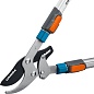 GRINDA TX-980, 645-885 мм, высокоуглеродистая сталь, закаленные лезвия, храповый механизм, телескопический, плоскостной сучкорез, PROLine (424515)