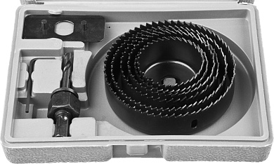 STAYER Maxcut 6 шт, 51-102 мм, Набор кольцевых коронок по дереву (29600-H8)29600-H8