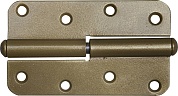 ПН-110 110x41х2.8 мм, правая, цвет золотой металлик, карточная петля (37653-110R)37653-110R