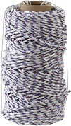СИБИН d 6 мм, 16-прядный, 100 м, плетёный с сердечником, полипропиленовый фал (50215-06)50215-06