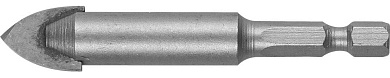 ЗУБР 14 мм, 2х кромка, HEX 1/4, Сверло по стеклу и кафелю (29840-14)29840-14
