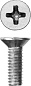 ЗУБР DIN 965, M4 x 12 мм, кл. пр. 4.8, винт с потайной головкой, цинк, 5 кг (303110-04-012)