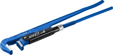 ЗУБР КТР-90, №4, 3″, 670 мм, Трубный ключ с прямыми губками, Профессионал (27335-4)27335-4_z02