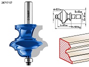 ЗУБР 57x47,6мм, хвостовик 12мм, фреза кромочная фигурная №6(многопрофильная)28717-57