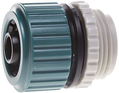 RACO Original, внутренняя резьба 3/4″+1″ - шланг 3/4″, из ударопрочного пластика, переходник (4250-55294C)4250-55294C