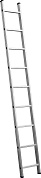 СИБИН 9 ступеней, высота 251 см, односекционная, алюминиевая, приставная лестница (38834-09)38834-09