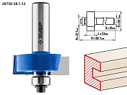 ЗУБР 38.1x13мм, хвостовик 12мм, фреза фальцевая28758-38.1-12