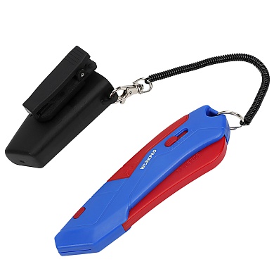 Нож универсальный выдвижной безопасный WP213010 WORKPROWP213010