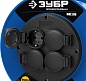 ЗУБР ПВС-315 ПВС 3х1.5 30м 3500Вт IP44, Силовой удлинитель на катушке (55081-30)