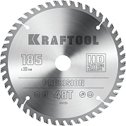 KRAFTOOL PRECISION 185x20мм 48Т, диск пильный по дереву36952-185-20
