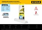 STAYER Cristal 11х200 мм, 12 шт, Универсальные клеевые стержни прозрачные, (0682-12)