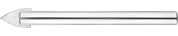 URAGAN 10 мм, 2х кромка, цилиндр хвостовик, Сверло по стеклу и кафелю (29830-10)29830-10