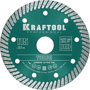 KRAFTOOL TURBO 115 мм (22.2 мм, 10х2.2 мм), алмазный диск (36682-115)36682-115