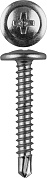 ЗУБР ПШМ-С 41 х 4.2 мм, саморез с пресс-шайбой и сверлом, цинк, 15 шт (300216-42-041)300216-42-041