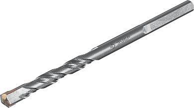 ЗУБР ПРОФЕССИОНАЛ 6 x 100 мм сверло по бетону усиленное, 3-х гранный хвостовик2916-100-06_z01