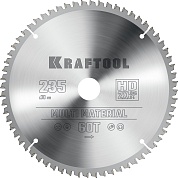 KRAFTOOL Multi Material 235х30мм 64Т, диск пильный по алюминию36953-235-30