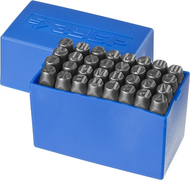 ЗУБР 8 мм, кириллица, Штамповочные буквенные клейма, Профессионал (21503-08)21503-08_z01