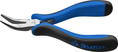 ЗУБР 120 мм, Мини тонкогубы изогнутые (22170-4)22170-4_z01