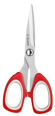 ЗУБР 135 мм, двухкомпонентные ручки, хозяйственные ножницы (40441-13)40441-13