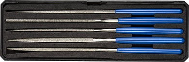 ЗУБР 140х75мм, 5 предметов P 140, Набор алмазных надфелей в пластиковом боксе, ЭКСПЕРТ (33388-140-H5)33388-140-H5