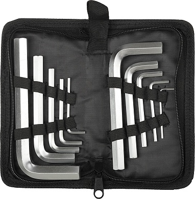 STAYER 10 шт, Набор коротких имбусовых ключей (2740-H10_z01)2740-H10_z01