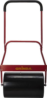 GRINDA 62 л, размеры 400х580 мм, стальной барабан, нескользящая рукоятка, каток для газона (422115)422115