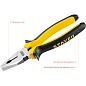 STAYER 200 мм, Комбинированные плоскогубцы (2205-1-20)