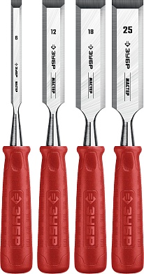 ЗУБР 4 шт, Набор стамесок (18094-H4)18094-H4_z01