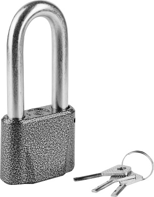 ВС2М1-0270 мм, дисковый механизм секрета, удлиненная дужка, навесной замок (37220-1-02)37220-1-02