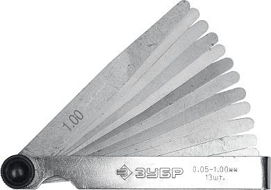 ЗУБР 13 шт, 005-1 мм, Набор автомобильных щупов (4325-H13)4325-H13_z01