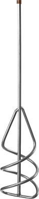 СИБИН 80х400 мм, шестигранный хвостовик, Миксер для песчано-гравийных смесей (06048-08-40)06048-08-40