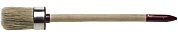 ЗУБР УНИВЕРСАЛ 35 мм, светлая натуральная щетина, деревянная ручка, Круглая кисть, МАСТЕР (01501-35)01501-35