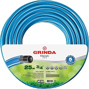 GRINDA CLASSIC, 3/4″ 25 м, 20 атм, трёхслойный, армированный, сетчатое армирование полиамидной нитью, поливочный шланг (8-429001-3/4-25)8-429001-3/4-25_z02